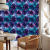 Wallpaper Ink navy blue, blue, turquoise and purple 50x1000