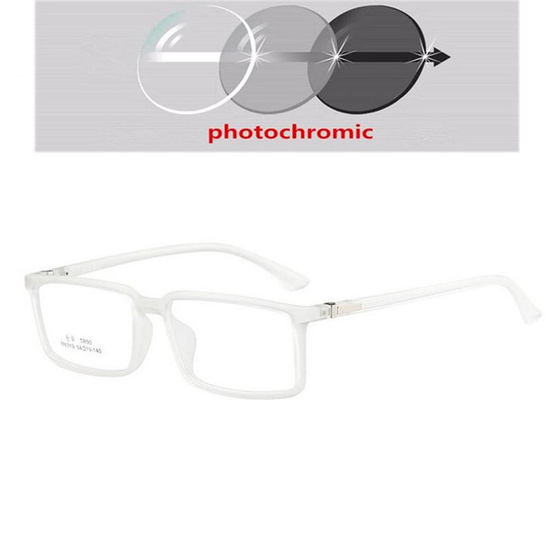 Anti-Blue Light Square Prescription Eyeglasses Women Men  Myopia Lens Optical Spectacle Myopes Lunettes 0 -0.5 -0.75 To -4.0