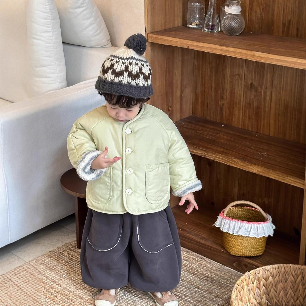 Children's autumn and winter clothing new children's clothing baby cotton jacket winter clothing boys thickened suit