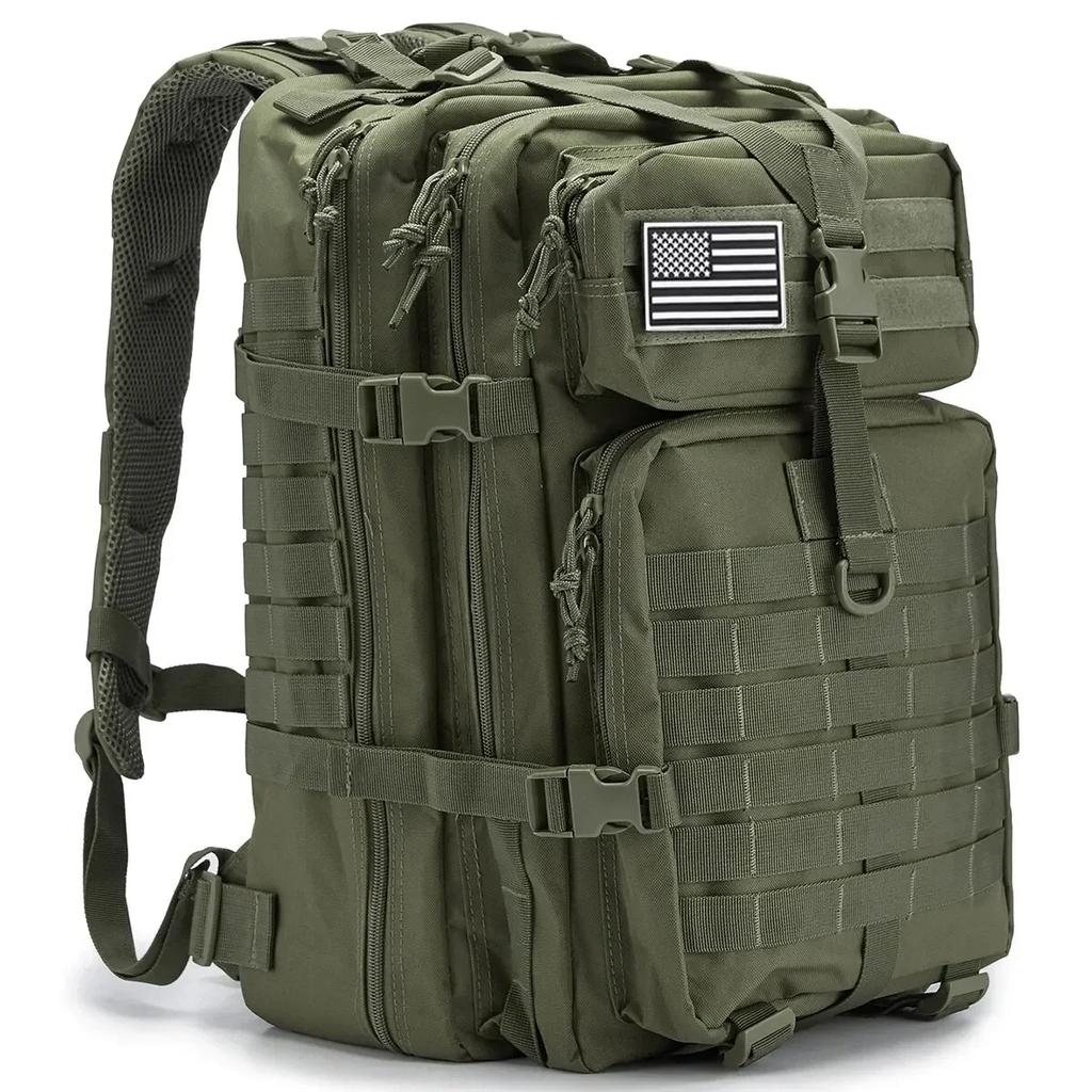 45L Man Tactical Backpacks Survival Traveling Bags Hking Outdoor 3P Assault Pack EDC Molle Pack For Trekking Hunting Bag