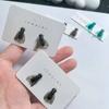 2Pairs Personalized Creative Mini Simulated Fly Earrings For Men Women Funny Abstract Niche Jewelry Accessories Couple Gift