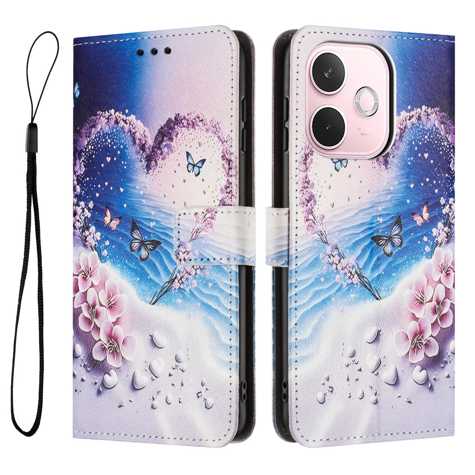 

YX-2501 For Oppo A5 Pro 4G (Global)/5G (Global)/A5 Energy 5G (China) Case Pattern Printing PU Leather Phone Cover E