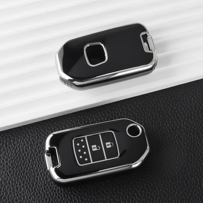 Tpu Car Key Cover Case Shell Fob For Honda Civic Cr-V Hr-V Accord City Jazz Xr-V Vezel Frv Crider Odyssey Car Accessories
