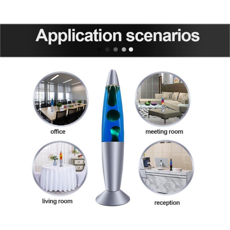 Kreatywne światło nocne Dom Europejski i amerykański styl Lampa cebulowa lawowa Lampa woskowa Lava Hardware Lampa lawowa Volcano