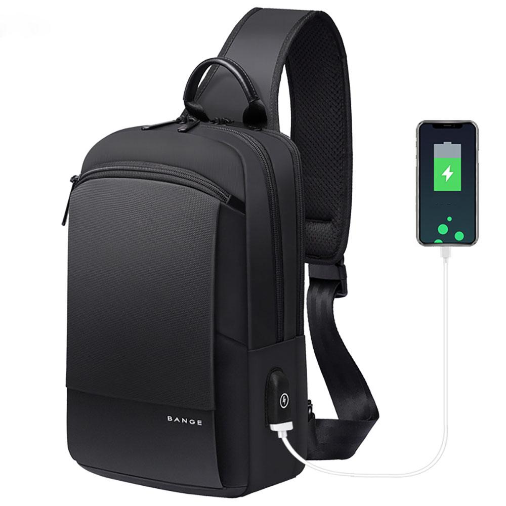 

Модная повседневная легкая ткань Оксфорд, уличная дорожная сумка с технологией, мужская нагрудная сумка