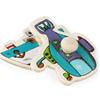 Montessori Puzzle Hand Grab Board Early Educational Cognitive Puzzle Game  Christmas Gifts