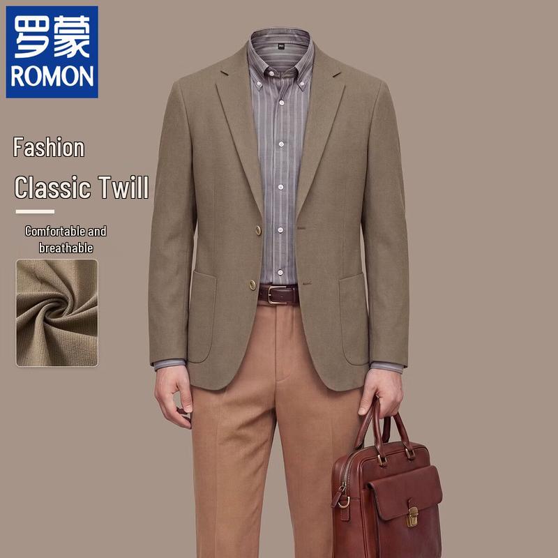 Romon Men s Casual Suit Jacket 56