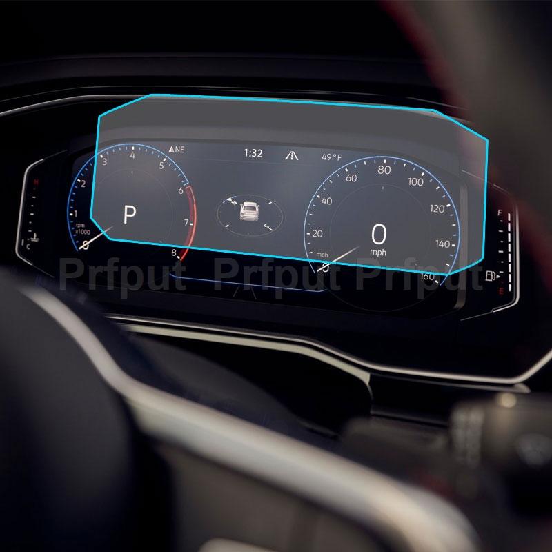 Car Navigtion Tempered Glass LCD Screen Protective Film Sticker Guard For Volkswagen Jetta SEL 2019 2020 2021 Dashboard