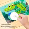 Children's DIY 3D Sticker Art Puzzle Blocks for Ages 3-6: Educational Craft Toys