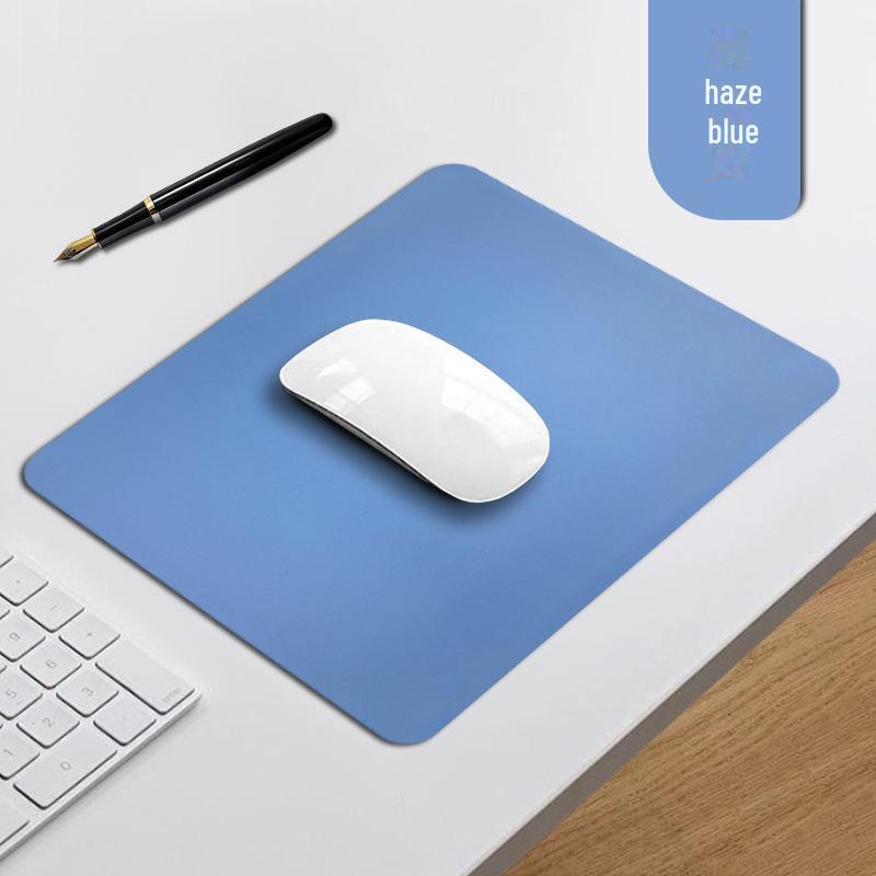 High-Quality White PU Leather Mouse Pad: Dirt-Resistant, Printable, and Round Design