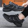 Training shoes Spring and autumn running shoes Black mesh breathable wear-resistant ultra-light training casual