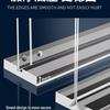 Double-Sided Acrylic Table Sign Holder - Strong Magnetic Transparent Display Stand