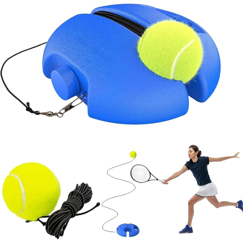 2026 New Tennis Ball Training Baseboard, Tennis Practice Rebounder, Portable Self Training Tool for Beginners,Indoor Outdoor Tennis Return Equipment
