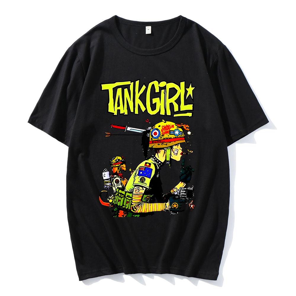 

Tank Girl Feminist Charlie Don t Surf T-shirt Short Sleeve Oversized Tee-shirt Funny Vintage Style Aesthetic Unisex Cotton Tops 4XL
