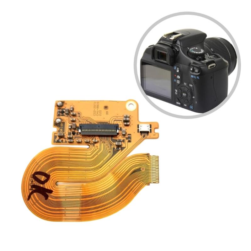 Flexible Back Shell Ribbon Cable Replacement LCD Flexible Cable Conductive Ribbon Easy Installation for 1100D Camera