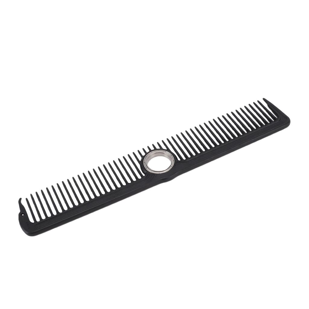 Drehbarer Schneidekamm Professionelles Friseurwerkzeug Flexibler Friseurkamm für Alle Haartypen Männer Frauen Schwarz
