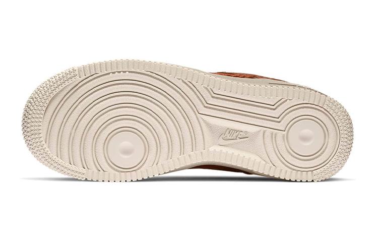 Kids' Sneakers Nike Air Force 1 Low Embroidered Dusty Peach (GS)