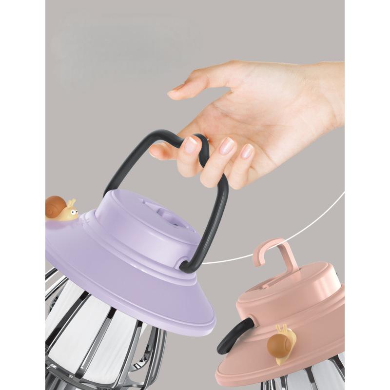 Camping Lamp Retro Camping Lamp Rechargeable Portable Camping Lamp Atmosphere Lamp