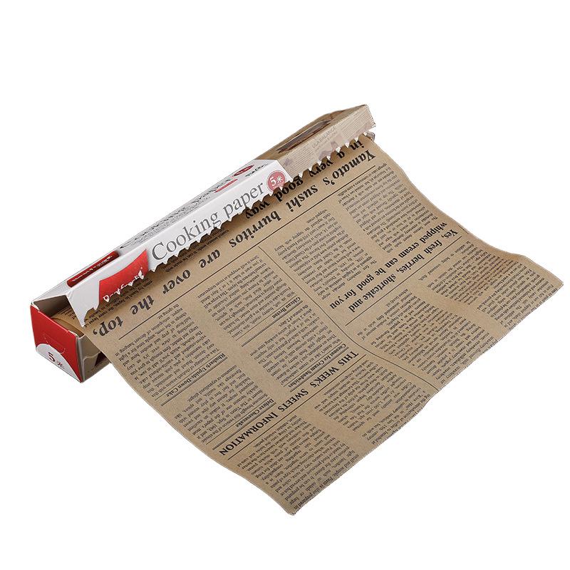 Amerikanisches lebensmittelechtes Silikonöl-absorbierendes Papier für Heißluftfritteuse, Barbecue und Hamburger-Backen