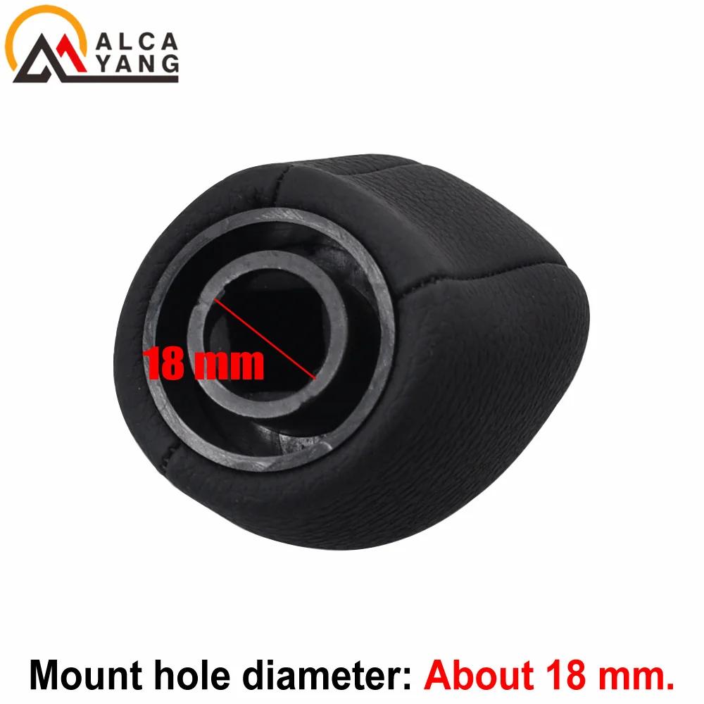 For Renault Laguna III MK3 2007-2014 Manual Head Gear Cover Gaitor Boot Shift Lever Stick PU Leather Gear Shift Knob