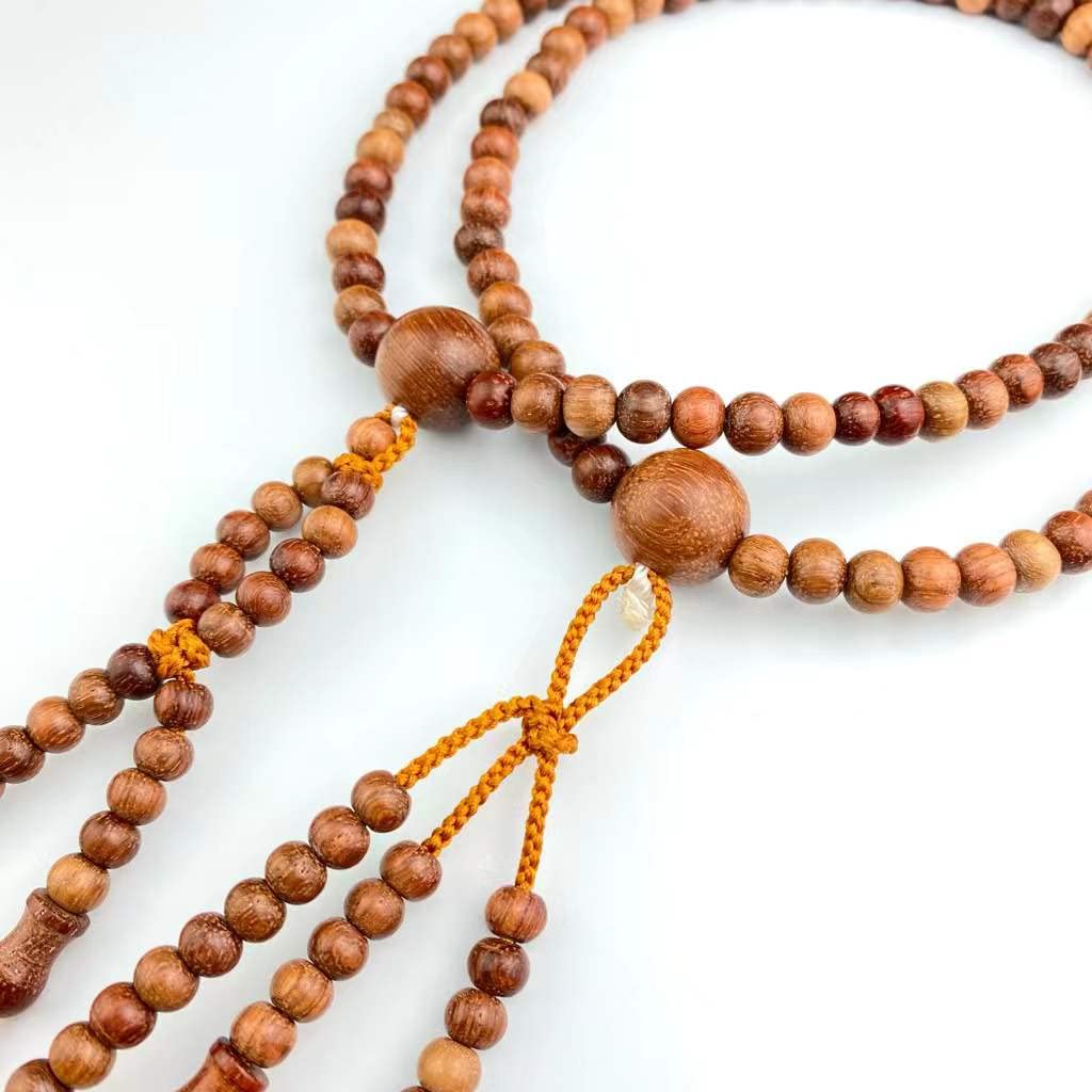 Myorenka Buddhist Prayer International Soka Gakkai Prayer 0 Karin Beads Prayer Bead Bag Natural Wood Brahma Authentic Wooden Prayer Suitable for