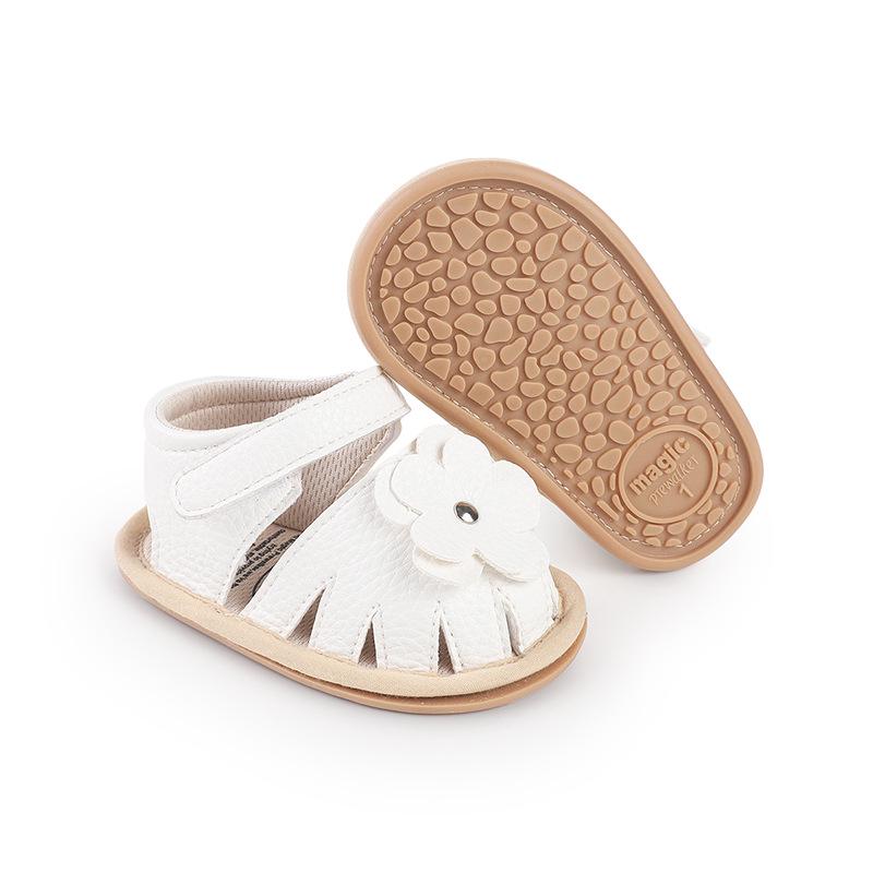 Soft Sole Summer Sandals for 0-1 Year Old Baby Girls