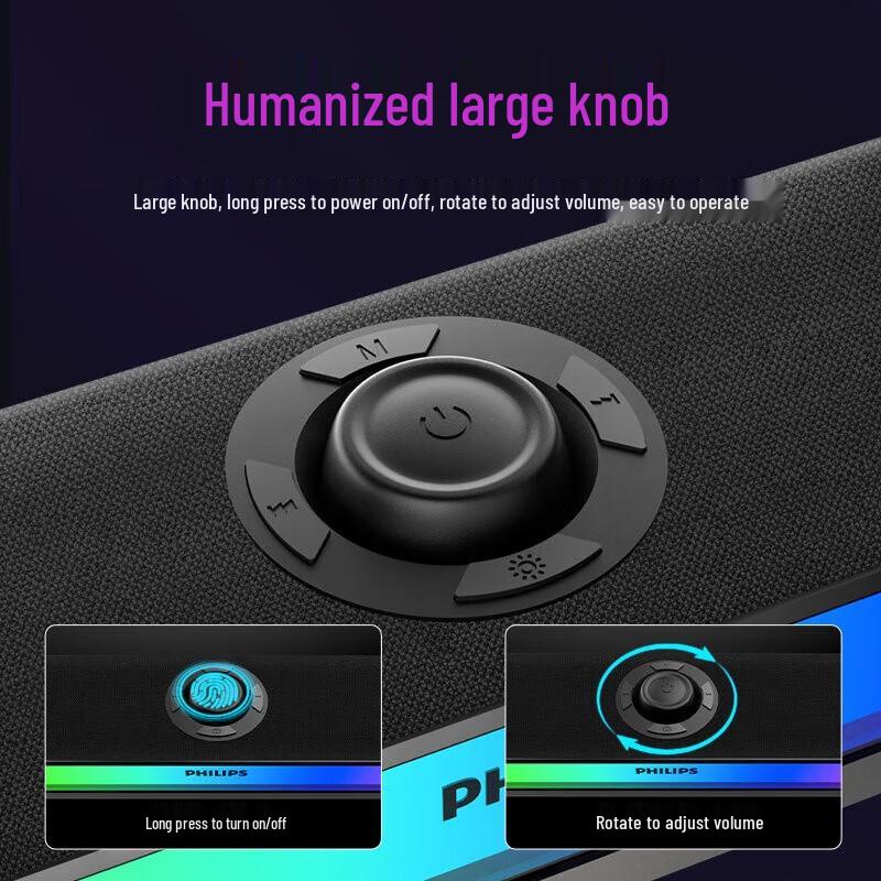 Philips SPA6109 RGB Bluetooth Gaming Speaker