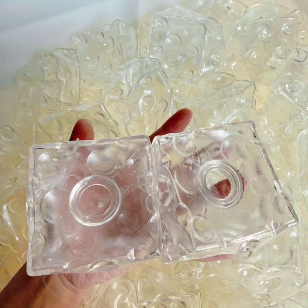 Transparent DIY Empty Ball Skin Cheese Handmade Ball Skin Clear DIY Pressure Ball Kit  Kids Toy