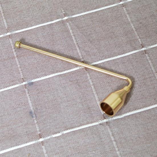 Kerzenlöscher aus Metall mit langem Griff Edelstahl Teelicht Kerzendocht Flammenlöscher Kerzenlöscher Werkzeuge Kerzenzubehör