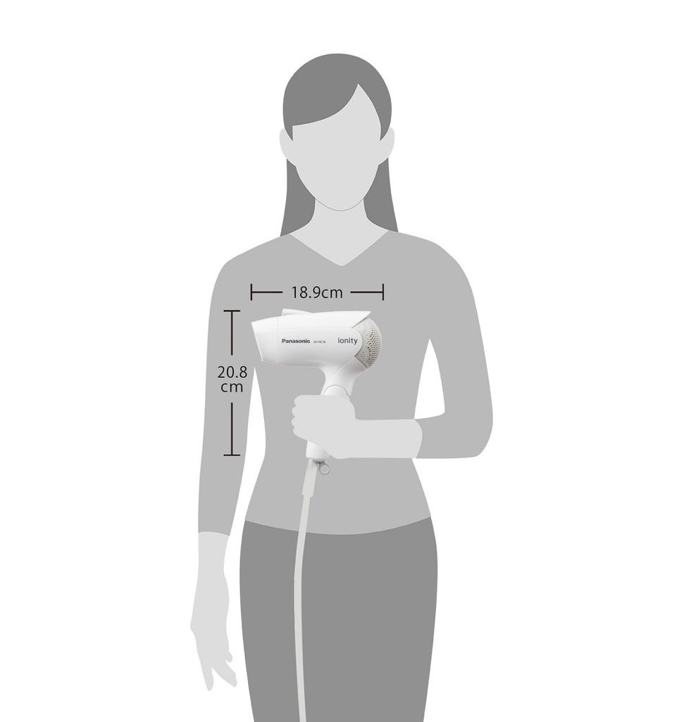 Vysoušeč vlasů Panasonic Ionity White EH-NE18-W