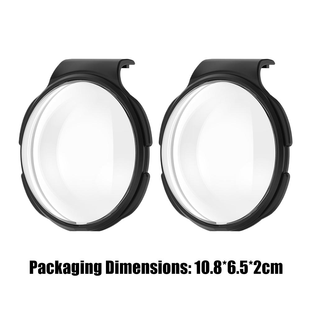 for DJI OSMO 360 Lens Protector Panoramic Camera Protective Tempered Glass High Definition Wear-Resistant Optical UV Filter Lens