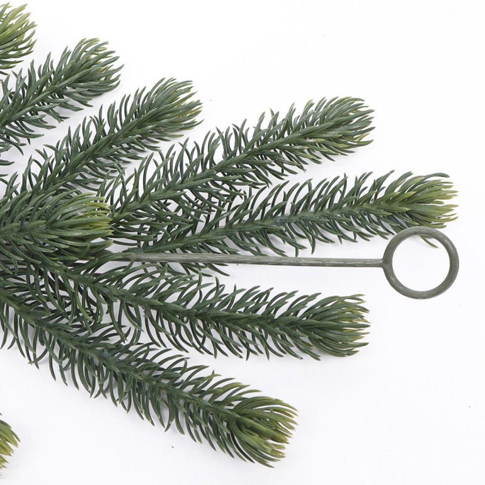 Creative Green Christmas Pine Garland 180cm Plastic Lifelike Pine Vine Party Supplies Wedding Favors Artificial Pine Christmas