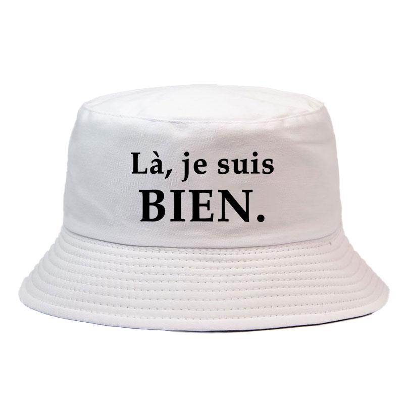 Frankreich Print BIEN Bob Wendbare Fischerhüte Herren Damen Baumwolle Outdoor Kappen Fischerhut Mädchen Junge Chapeau Bob Hüte