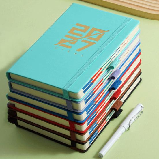 Monthly Weekly Daily Planner 2027 Agenda, Eye-friendly Paper And PU Leather Study Planning Notepad Cover, Time Management Notebook for Office