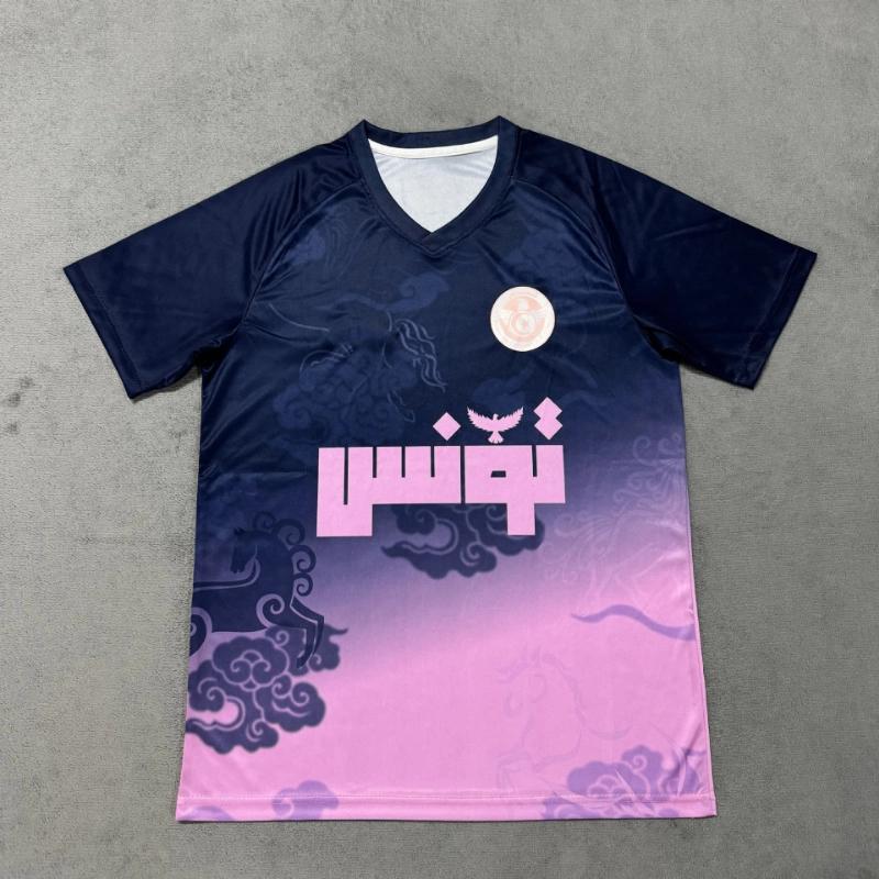 

Мужская и женская спортивная одежда, напечатанная на 3D-принтере, повседневная одежда с коротким рукавом, новая тунисская специальная серия, тренировочная одежда для сезона 25-26 M