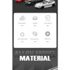 1/32 Benz SLR 722S Roadster Speedster Alloy Diecast Model Car Collection Hobby Decoration Home Ornament Birthday Gift with Boyfriend