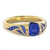 Gold-Plated Stainless Steel Ring For Women Fashion Trend Zircon Finger Ring Female Engagement