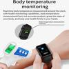 NORTH EDGE H5 Smart Watch Blood Pressure Body Temperature Monitor Bluetooth-Compatible Call Women Sports Fitness Tracker Band