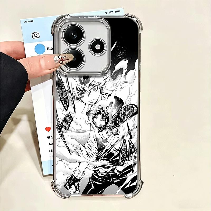 

Katekyo Hitman Reborn Soft Phone Case For Xiaomi Poco X7 X8 Pro Max X6 X5 X3 F8 Ultra F7 M8 M7 M5S Redmi 15C 15A 15 14C 13C 12C Xiaomi Poco X5