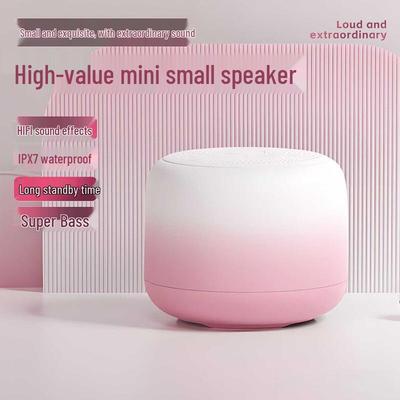 Portable Bluetooth Speaker with Ultra-Long Battery, High Volume, Superior Sound Quality, Super Bass, and Gradient Color