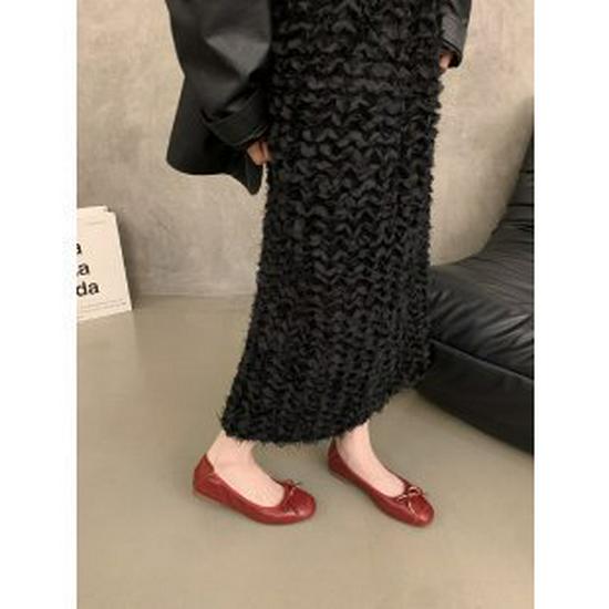 

Французские ретро балетки с бантом 2024 - Женские туфли из мягкой кожи с мелким вырезом 36