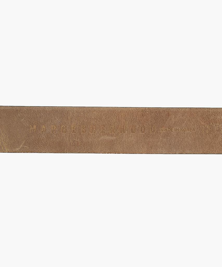 Majisyeoudeu Vintage Leather Belt_Camel