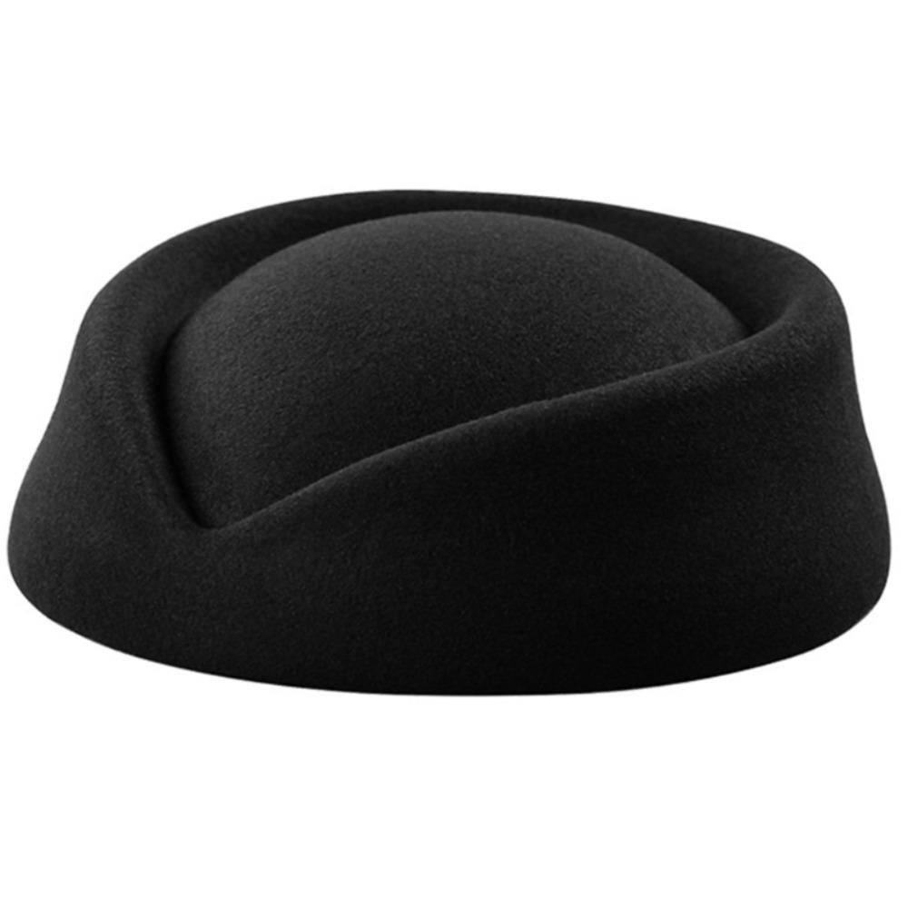 Vintage Looking Airline Stewardess Caps Pillbox Hat Uniform Stewardess Hat  Cosplay Costume