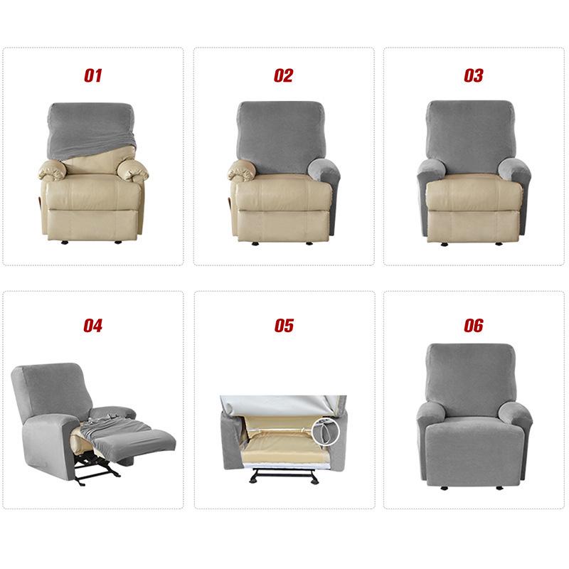 Thickened Jacquard Chivas Sofa Cover: Full-Wrap Multifunctional Recliner Protector