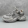 Men's Shoes 2025 New Thick Sole Tire Sole Height Increasing Dad Shoes Casual Fashion Versatile Sports Trend Shoes