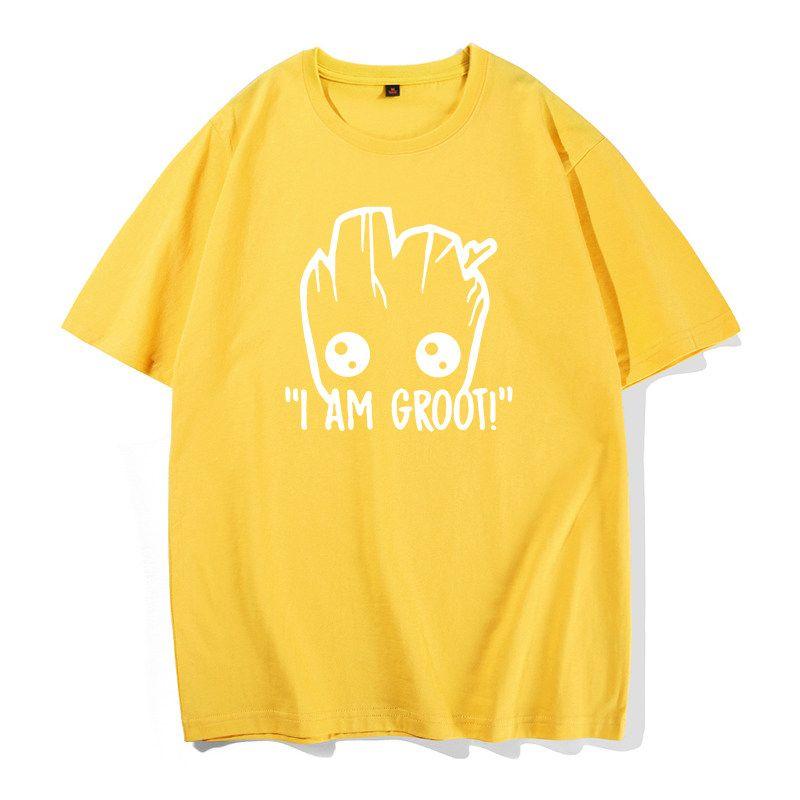 

2026 New Fun Trend Cartoon Tree Unisex Print Fashion Spring Unisexs Short Sleeve ParentChild Loose and Comfortable TShirt S
