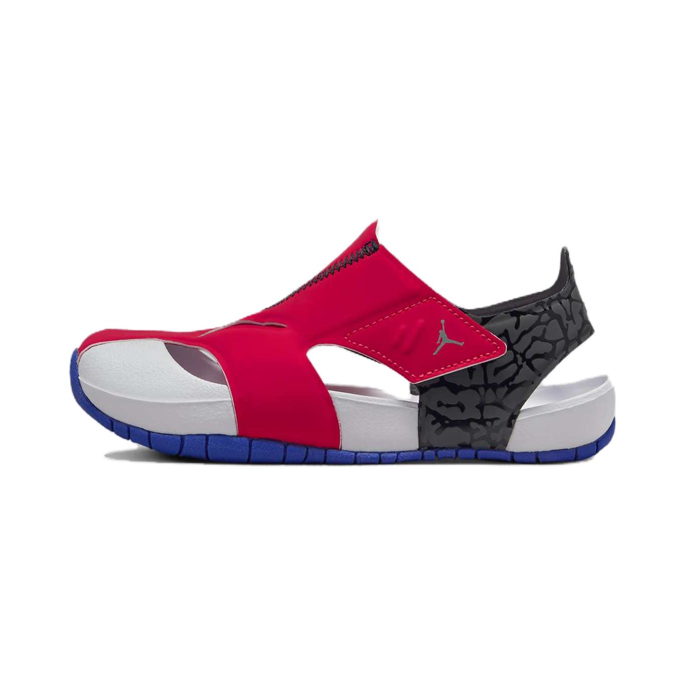 

New Jordan Flare Children s Sandals Red Blue Black Children Aged 3-7 Years Old CI7849-603 28