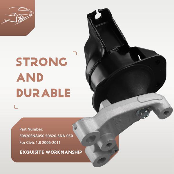 50820SNA050 Engine Mount for 2006-2011 Honda Civic None