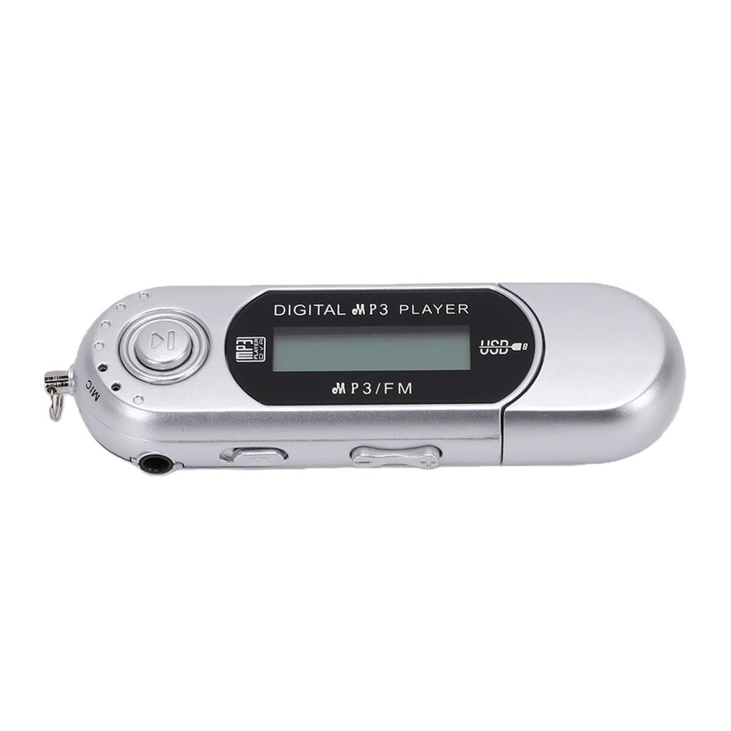 USB 2.0 MP3 Player Retro Digital Music Player with LCD Display Supports MP3 WMA Formats Auto Shutdown