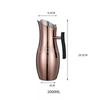 304 Stainless Steel Pot Cold Water Boiled Cup Pot Golden Gold Ice Cold Freeze Kettle BEER JAR Bar Fruit Juice Red Wine Divider